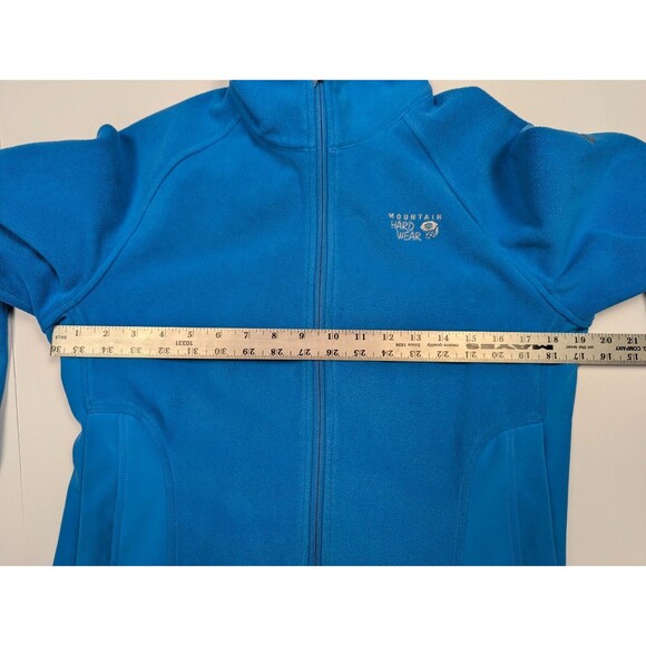 Mountain Hardwear Womens Soft Shell Fleece Jacket Size Small Womens Blue - Picture 13 of 16